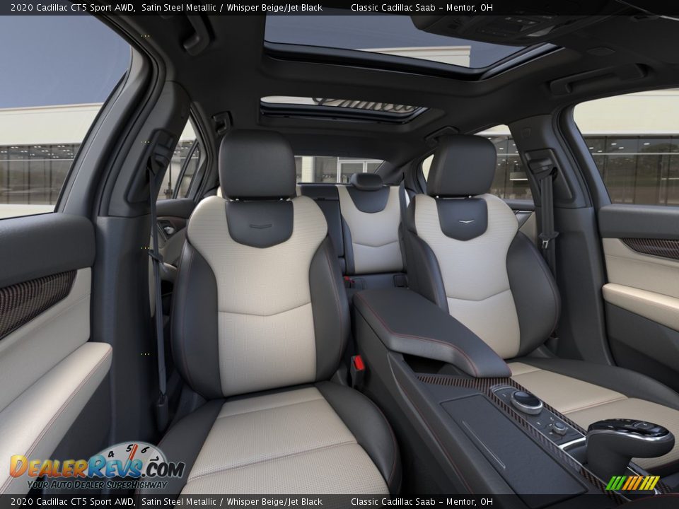 2020 Cadillac CT5 Sport AWD Satin Steel Metallic / Whisper Beige/Jet Black Photo #11