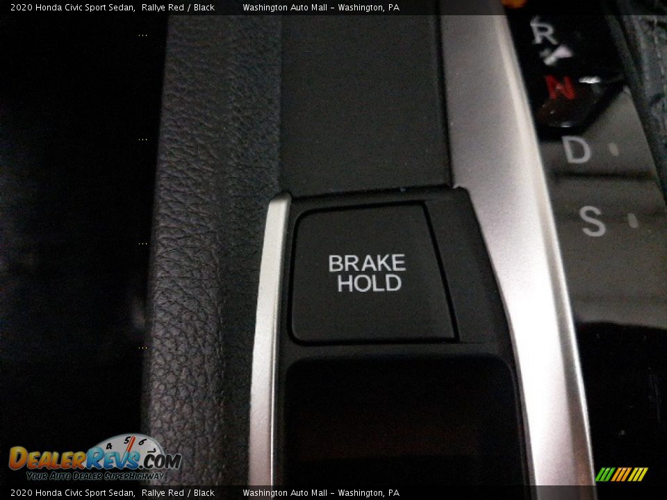 2020 Honda Civic Sport Sedan Rallye Red / Black Photo #17