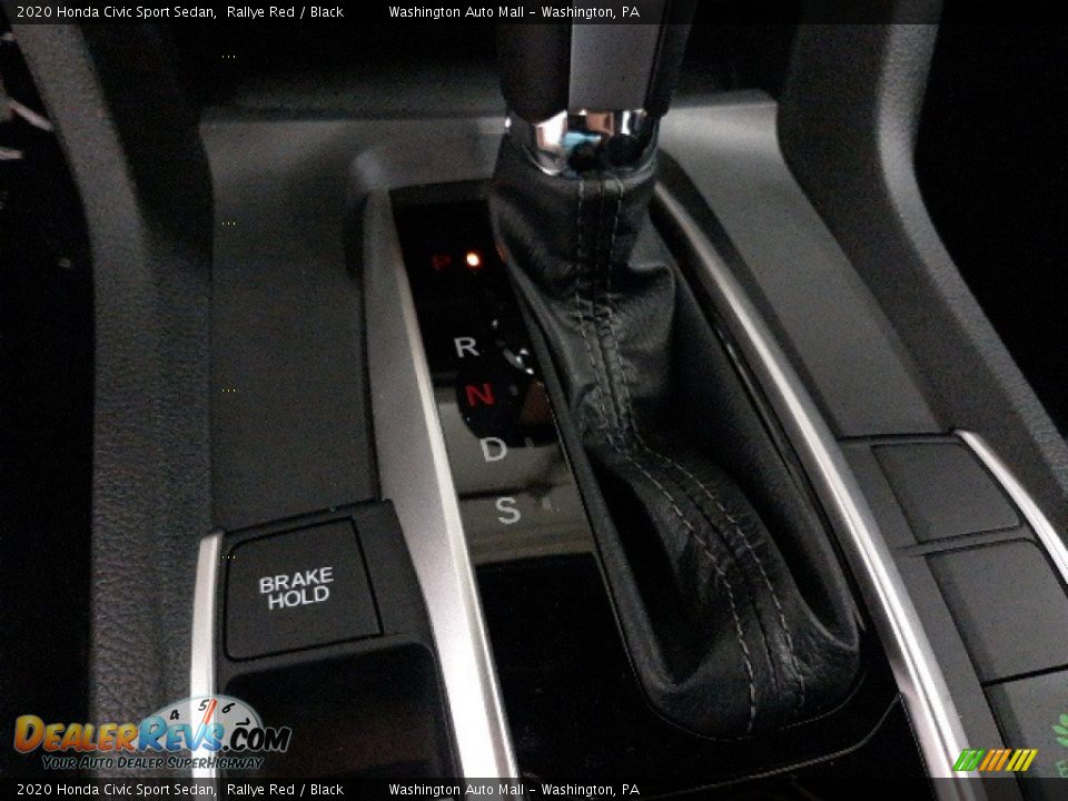 2020 Honda Civic Sport Sedan Rallye Red / Black Photo #19