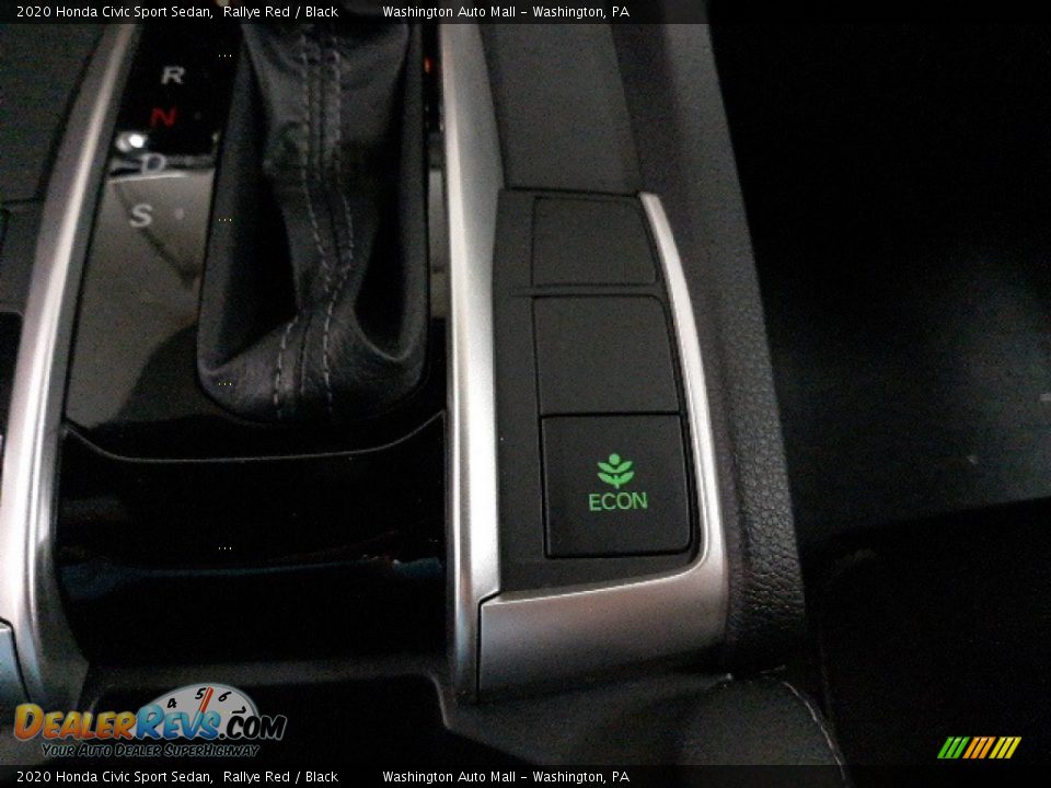 2020 Honda Civic Sport Sedan Rallye Red / Black Photo #20