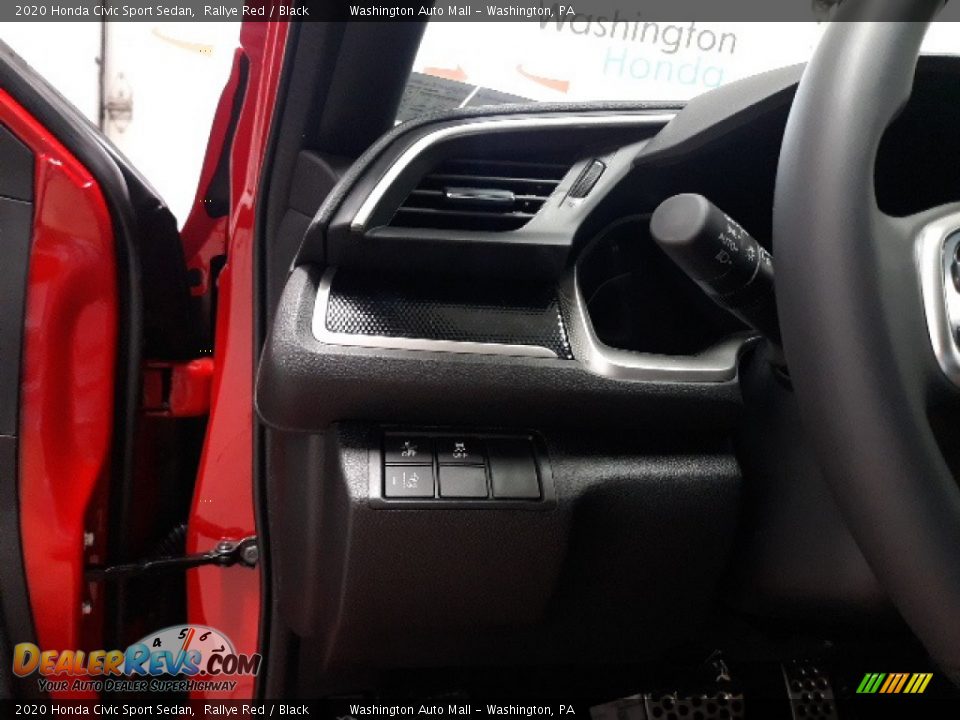 2020 Honda Civic Sport Sedan Rallye Red / Black Photo #21