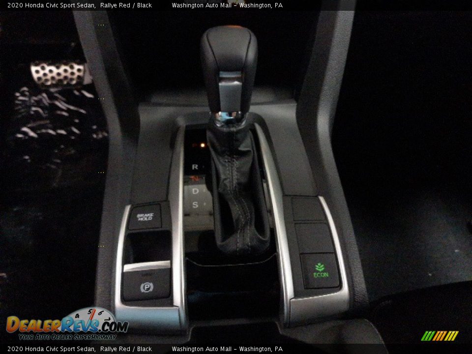 2020 Honda Civic Sport Sedan Rallye Red / Black Photo #26