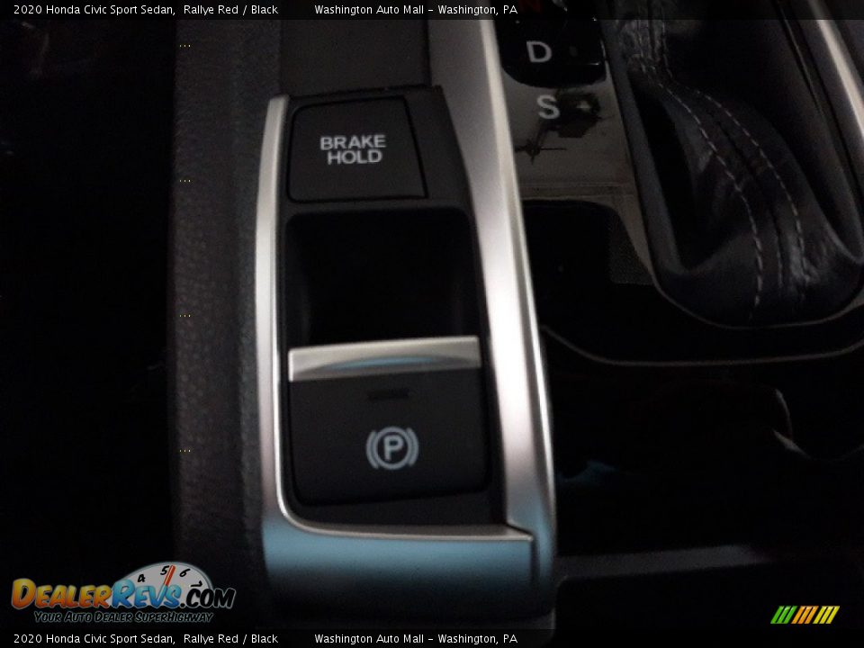 2020 Honda Civic Sport Sedan Rallye Red / Black Photo #27