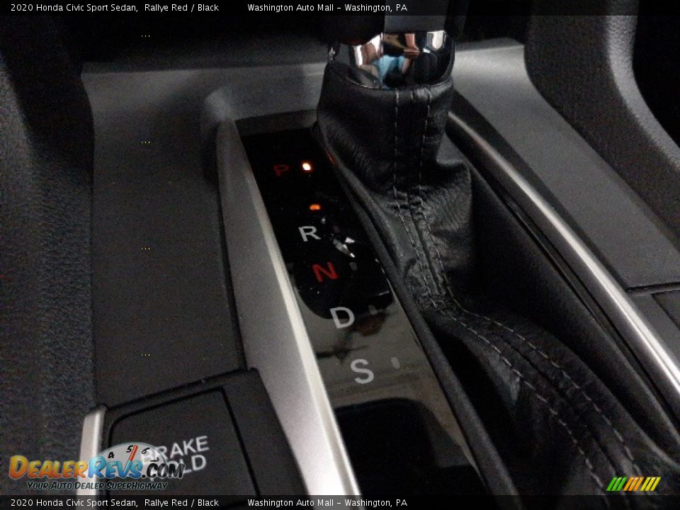 2020 Honda Civic Sport Sedan Rallye Red / Black Photo #28