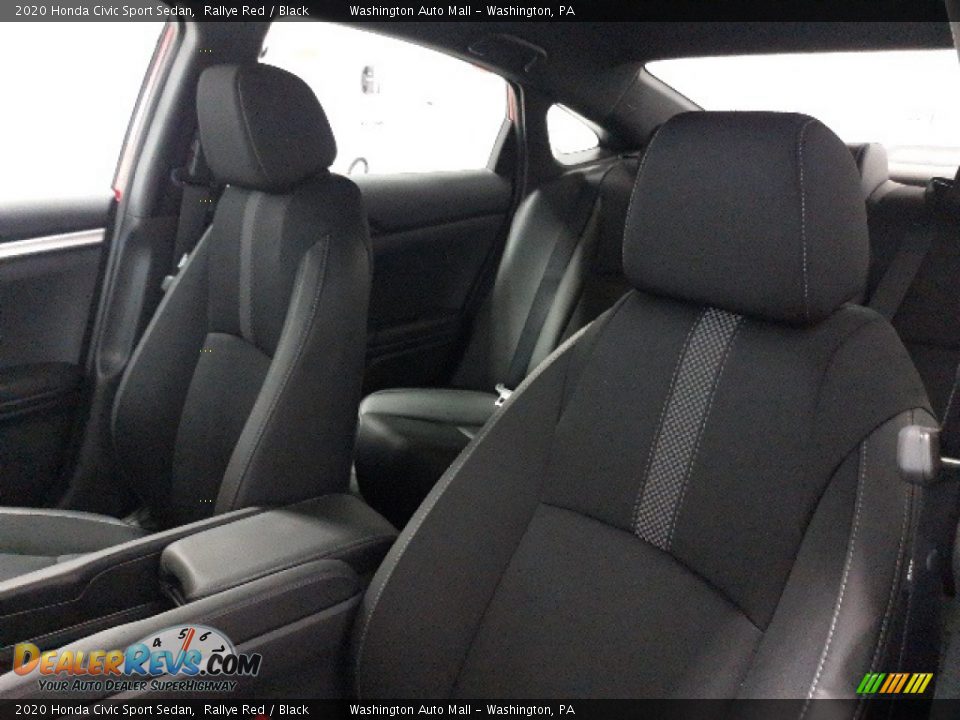 2020 Honda Civic Sport Sedan Rallye Red / Black Photo #30