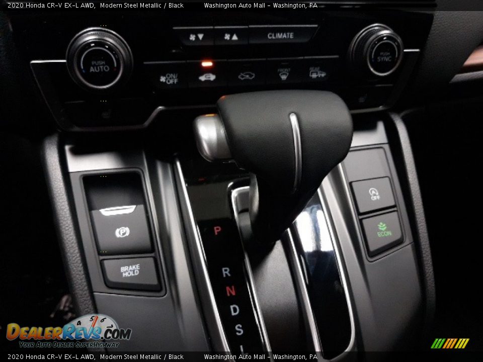 2020 Honda CR-V EX-L AWD Modern Steel Metallic / Black Photo #10