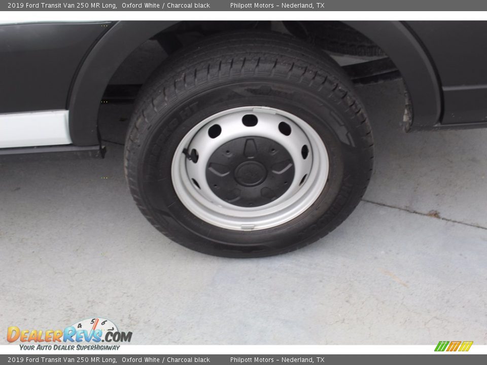 2019 Ford Transit Van 250 MR Long Oxford White / Charcoal black Photo #6