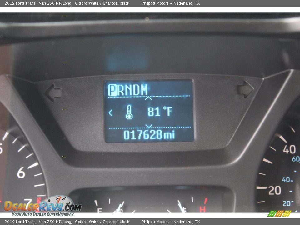 2019 Ford Transit Van 250 MR Long Oxford White / Charcoal black Photo #18