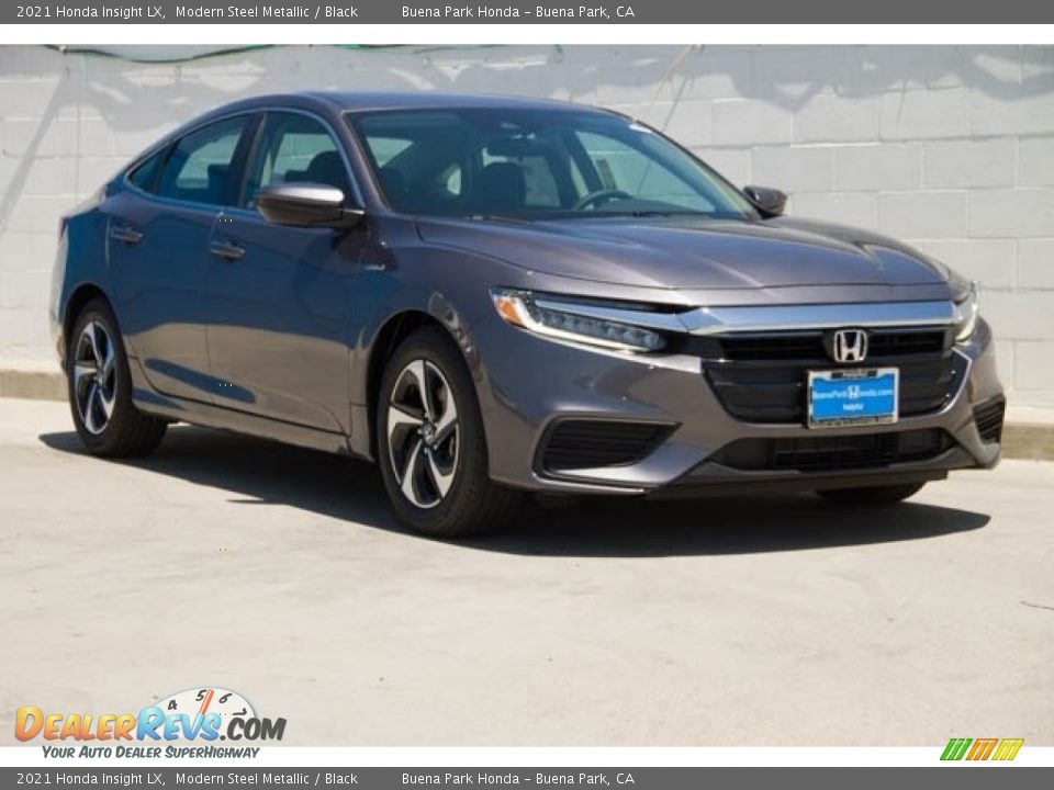 Front 3/4 View of 2021 Honda Insight LX Photo #1