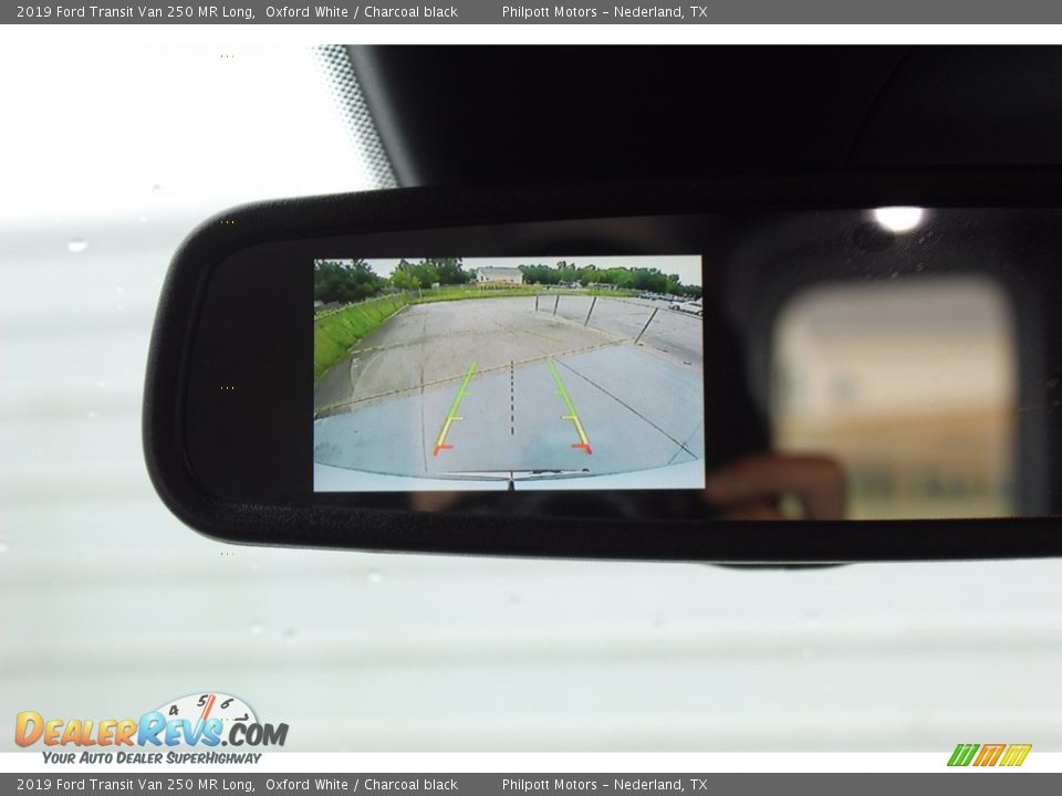 2019 Ford Transit Van 250 MR Long Oxford White / Charcoal black Photo #21