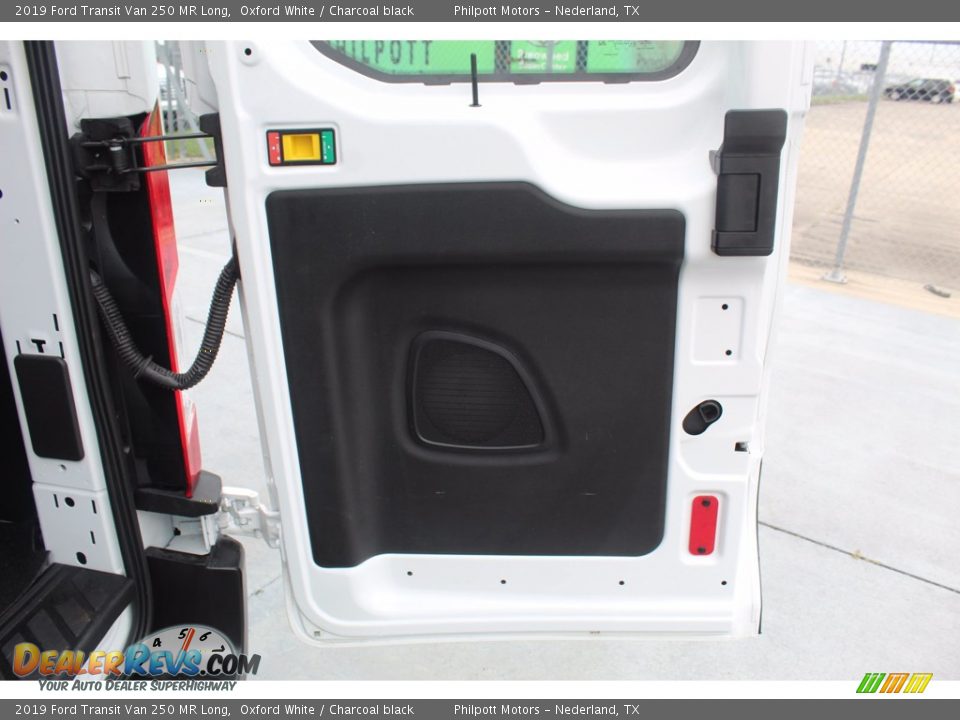 2019 Ford Transit Van 250 MR Long Oxford White / Charcoal black Photo #22