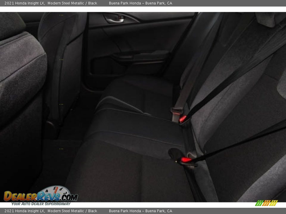 Rear Seat of 2021 Honda Insight LX Photo #16