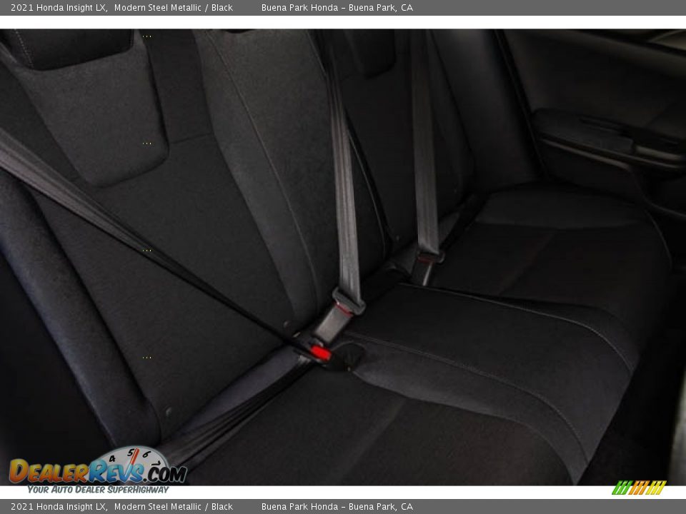 2021 Honda Insight LX Modern Steel Metallic / Black Photo #28