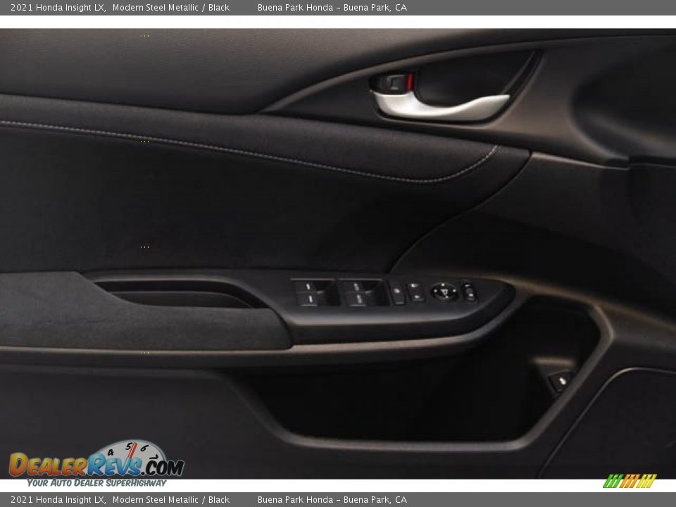 2021 Honda Insight LX Modern Steel Metallic / Black Photo #32