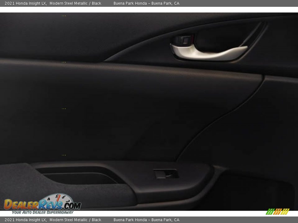 2021 Honda Insight LX Modern Steel Metallic / Black Photo #34