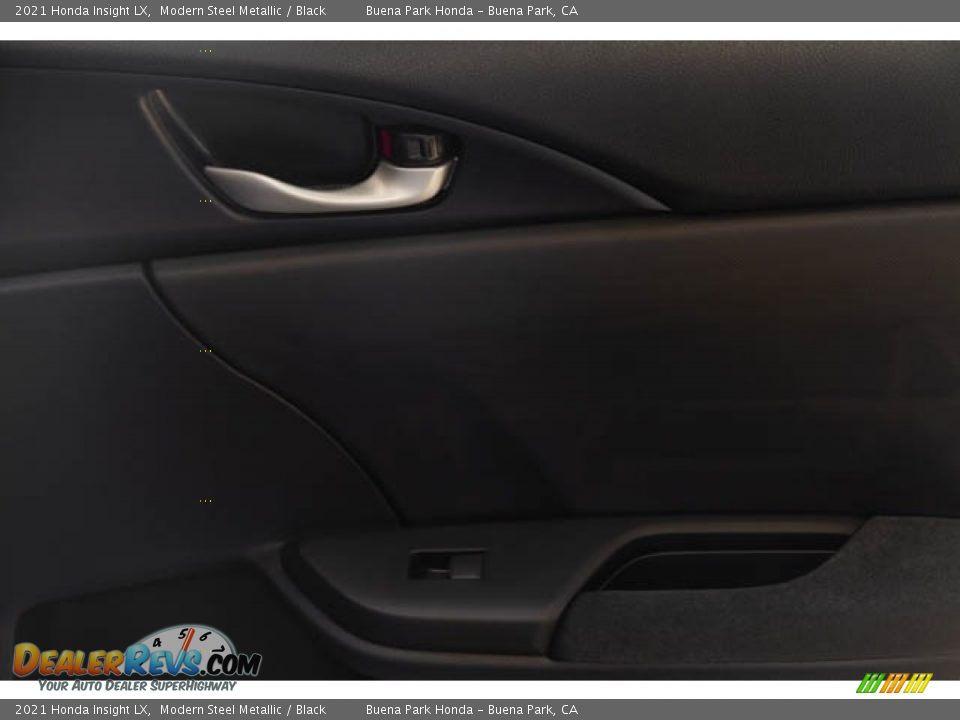 2021 Honda Insight LX Modern Steel Metallic / Black Photo #35