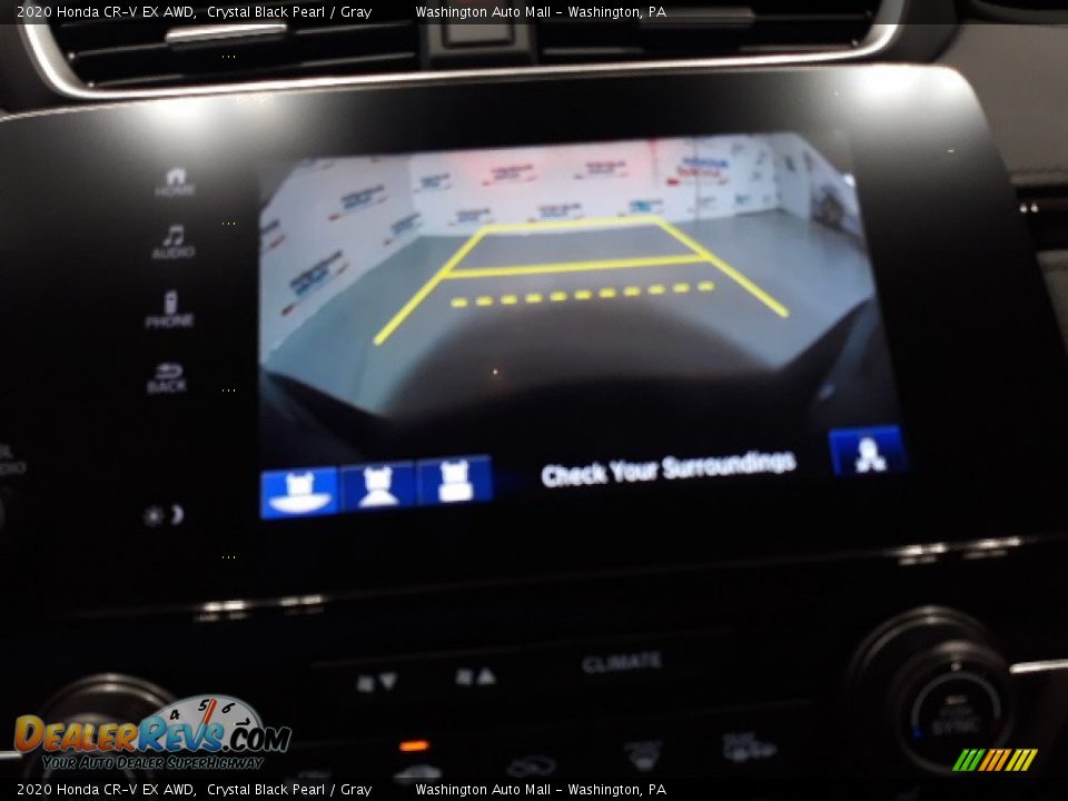 2020 Honda CR-V EX AWD Crystal Black Pearl / Gray Photo #15