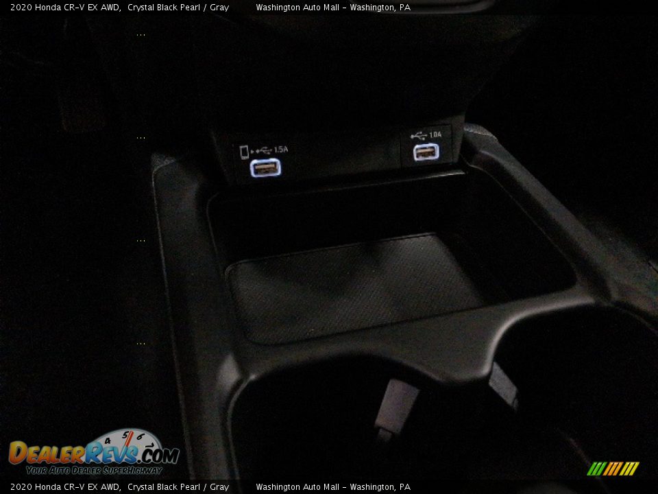 2020 Honda CR-V EX AWD Crystal Black Pearl / Gray Photo #20