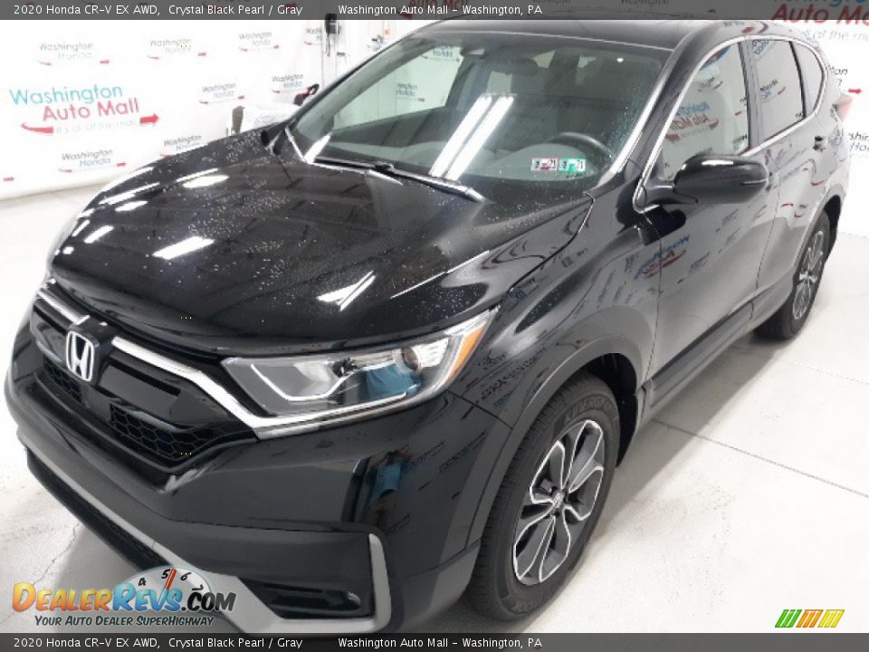 2020 Honda CR-V EX AWD Crystal Black Pearl / Gray Photo #33