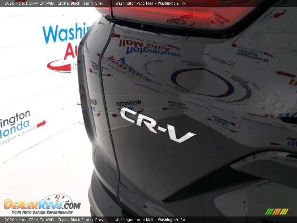 2020 Honda CR-V EX AWD Crystal Black Pearl / Gray Photo #35