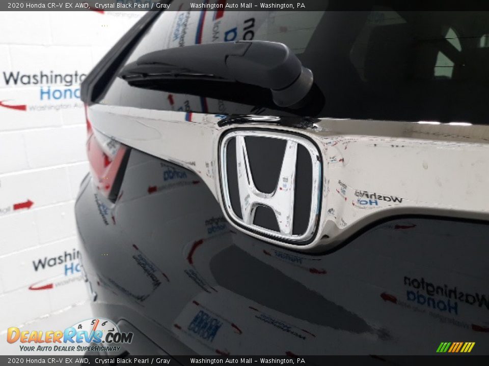 2020 Honda CR-V EX AWD Crystal Black Pearl / Gray Photo #36