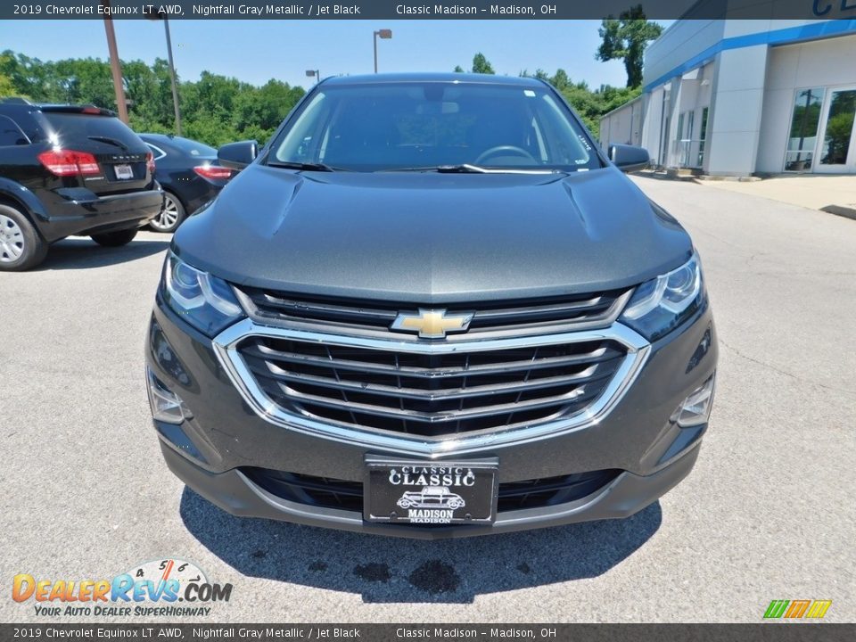 2019 Chevrolet Equinox LT AWD Nightfall Gray Metallic / Jet Black Photo #4