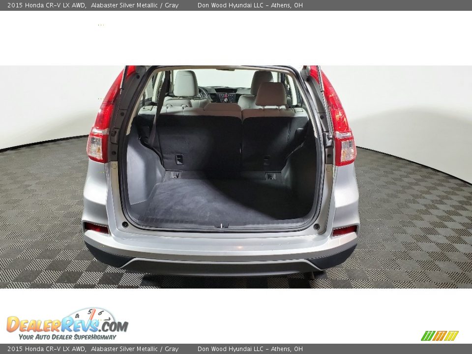 2015 Honda CR-V LX AWD Alabaster Silver Metallic / Gray Photo #10