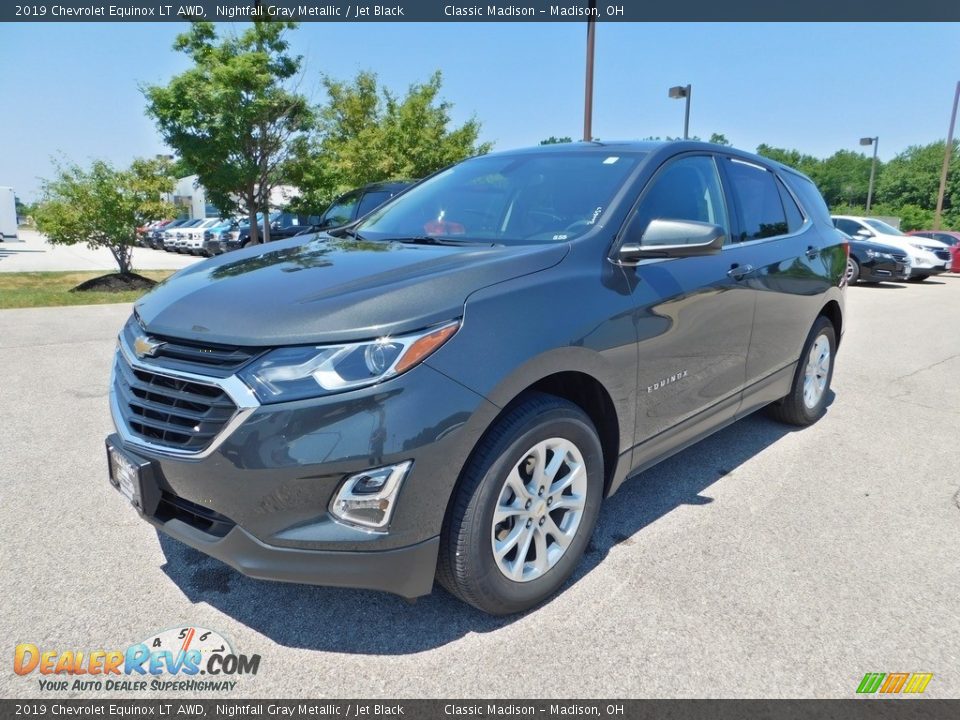 2019 Chevrolet Equinox LT AWD Nightfall Gray Metallic / Jet Black Photo #5