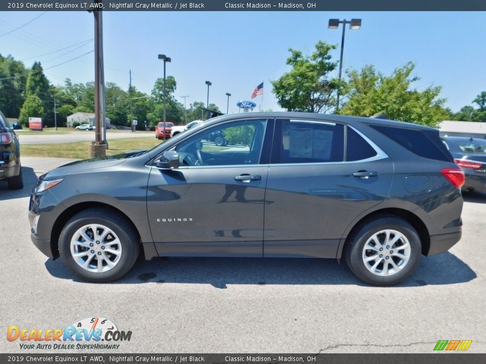 2019 Chevrolet Equinox LT AWD Nightfall Gray Metallic / Jet Black Photo #6