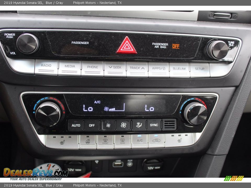 2019 Hyundai Sonata SEL Blue / Gray Photo #20