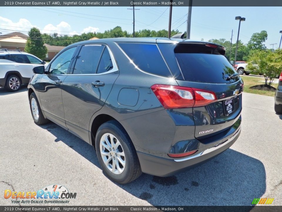 2019 Chevrolet Equinox LT AWD Nightfall Gray Metallic / Jet Black Photo #7