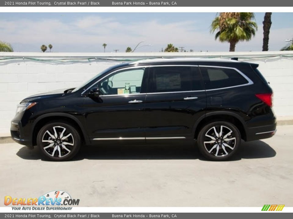 Crystal Black Pearl 2021 Honda Pilot Touring Photo #4