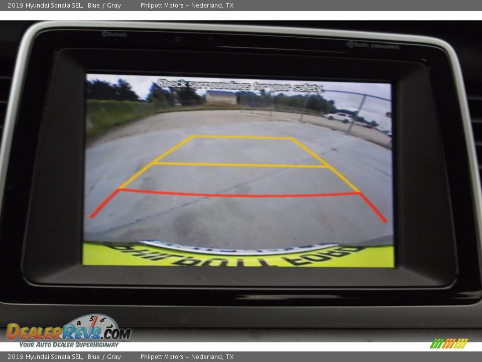 2019 Hyundai Sonata SEL Blue / Gray Photo #22