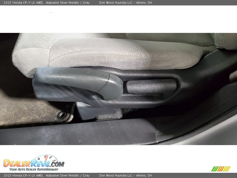 2015 Honda CR-V LX AWD Alabaster Silver Metallic / Gray Photo #16
