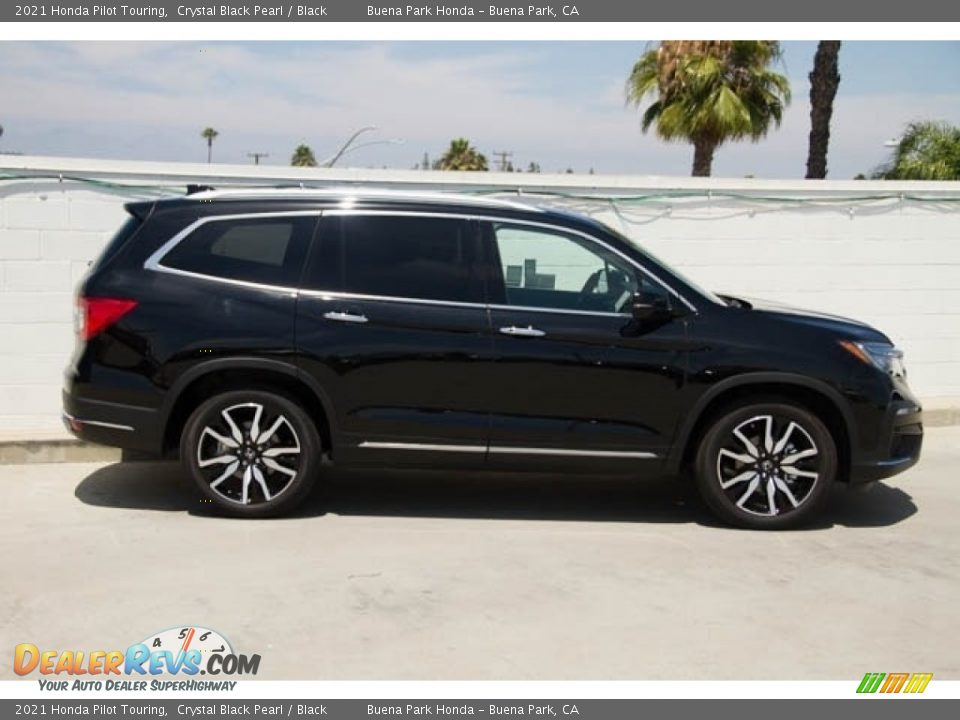 Crystal Black Pearl 2021 Honda Pilot Touring Photo #8