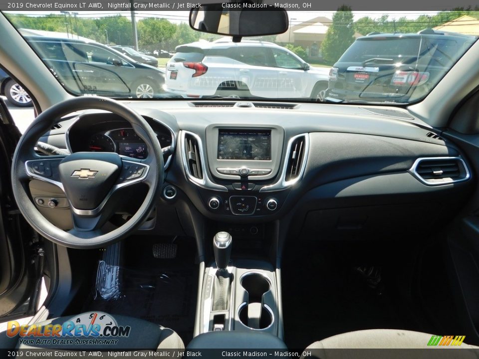 2019 Chevrolet Equinox LT AWD Nightfall Gray Metallic / Jet Black Photo #13