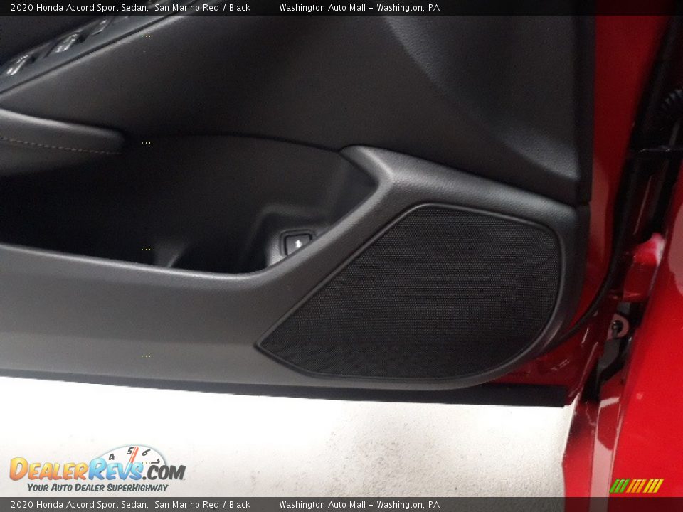 2020 Honda Accord Sport Sedan San Marino Red / Black Photo #10