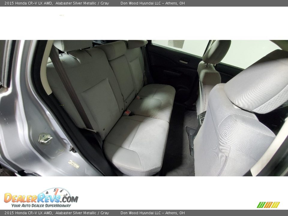2015 Honda CR-V LX AWD Alabaster Silver Metallic / Gray Photo #20