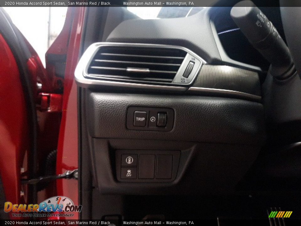 2020 Honda Accord Sport Sedan San Marino Red / Black Photo #11