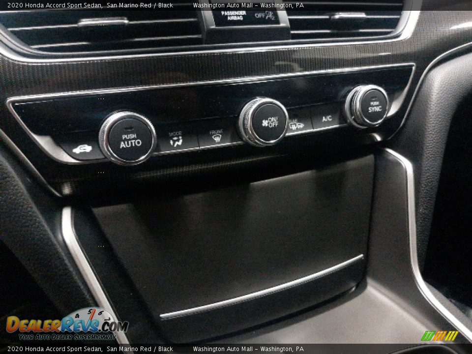 2020 Honda Accord Sport Sedan San Marino Red / Black Photo #15