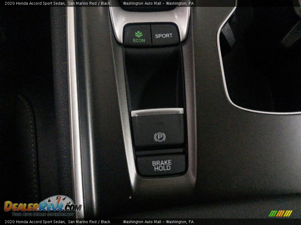2020 Honda Accord Sport Sedan San Marino Red / Black Photo #17