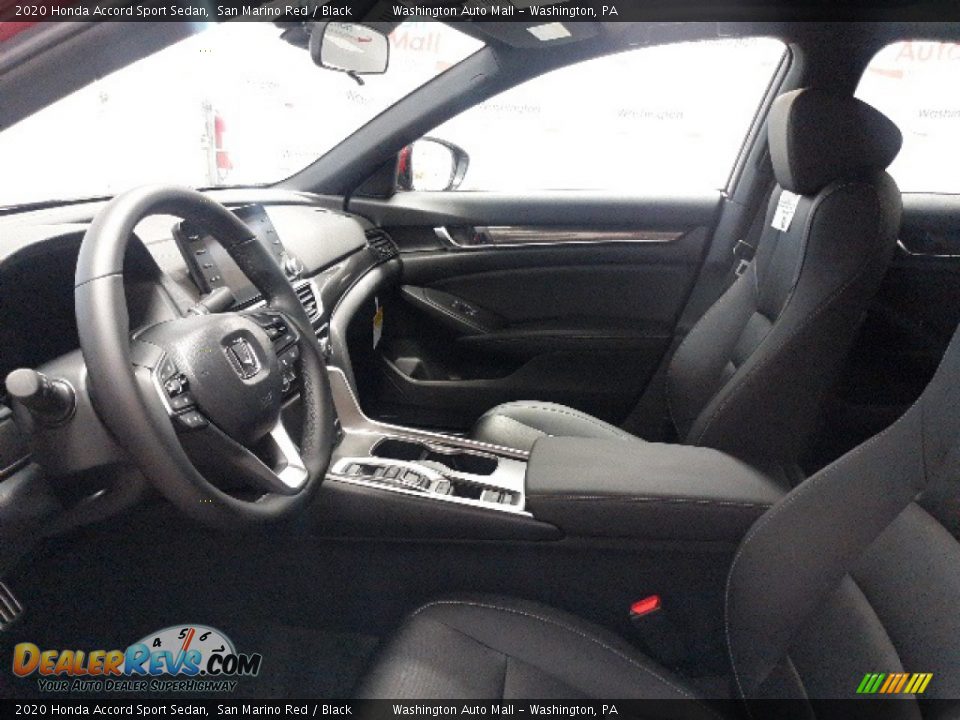 2020 Honda Accord Sport Sedan San Marino Red / Black Photo #18