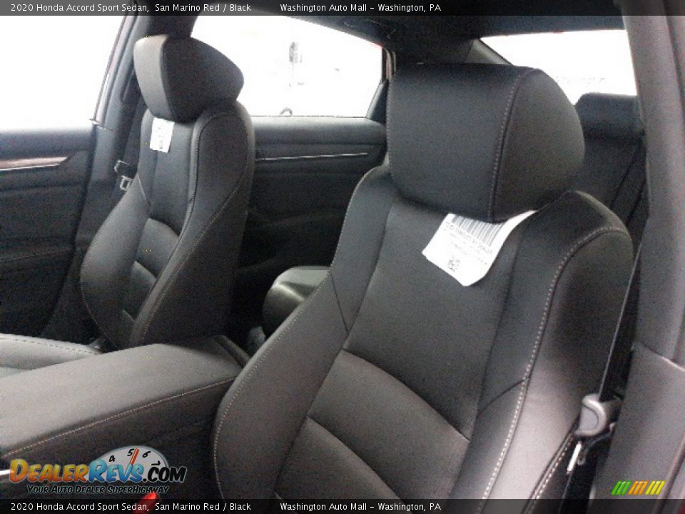 2020 Honda Accord Sport Sedan San Marino Red / Black Photo #19
