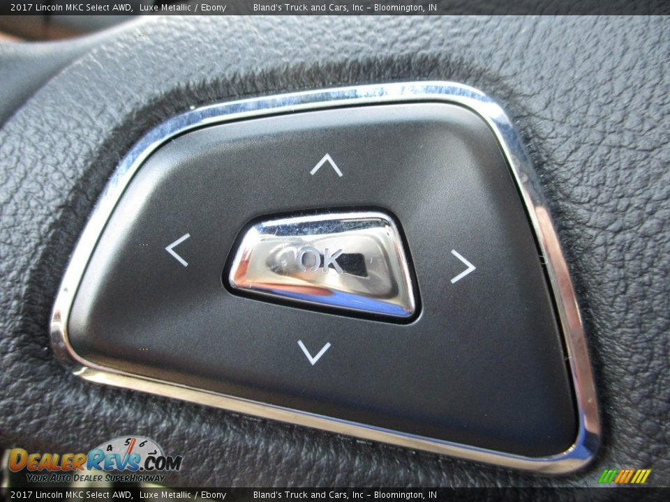 2017 Lincoln MKC Select AWD Luxe Metallic / Ebony Photo #17