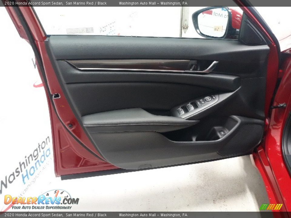 2020 Honda Accord Sport Sedan San Marino Red / Black Photo #21