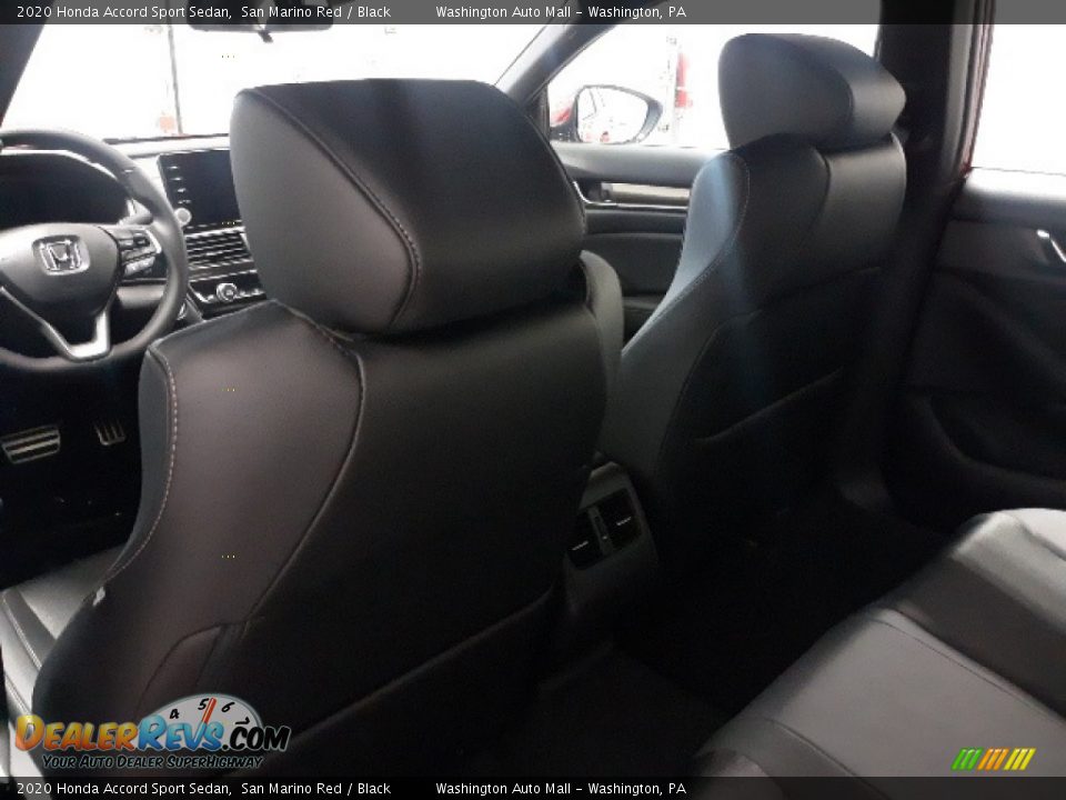 2020 Honda Accord Sport Sedan San Marino Red / Black Photo #22