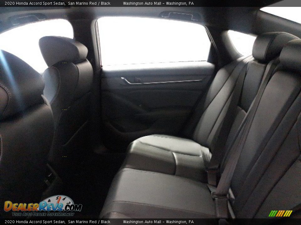 2020 Honda Accord Sport Sedan San Marino Red / Black Photo #23