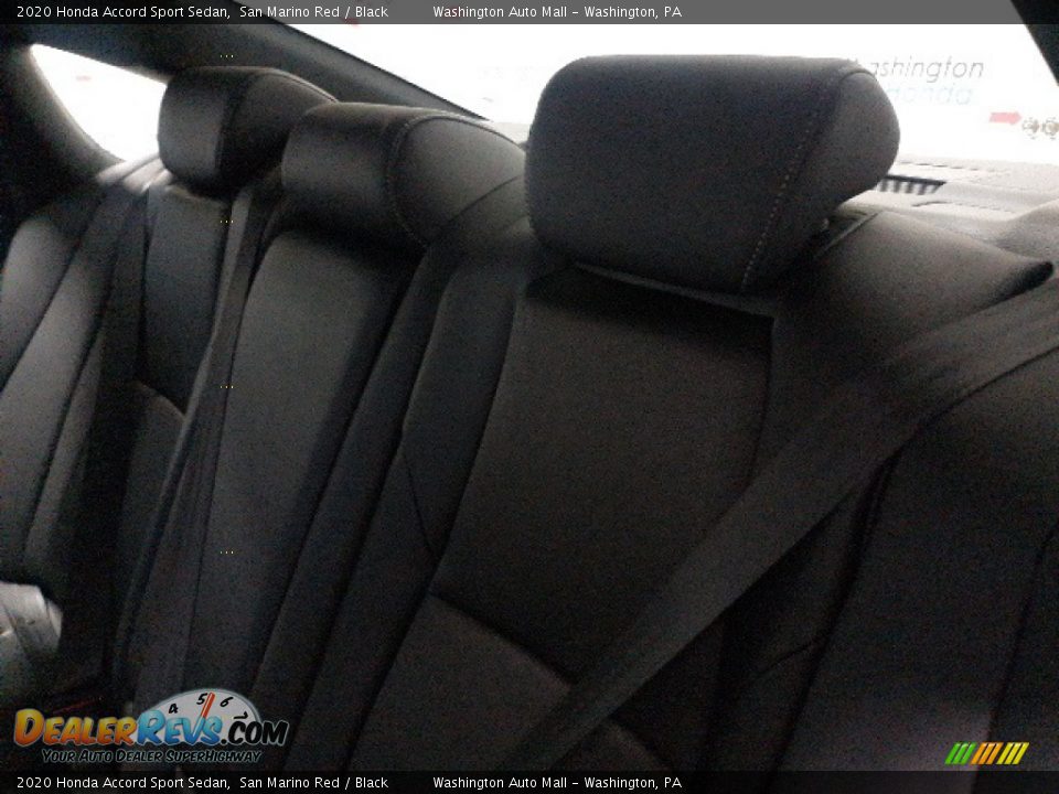 2020 Honda Accord Sport Sedan San Marino Red / Black Photo #24