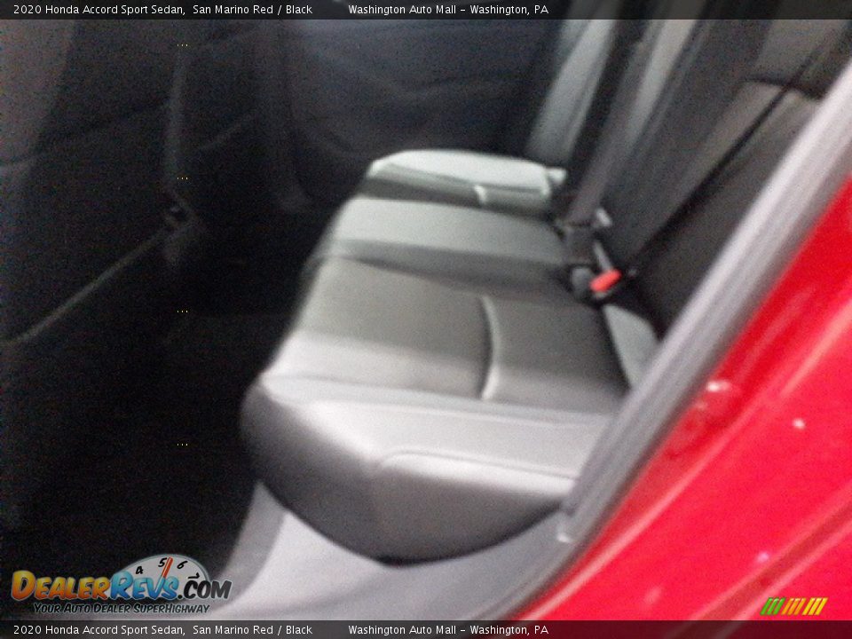 2020 Honda Accord Sport Sedan San Marino Red / Black Photo #25