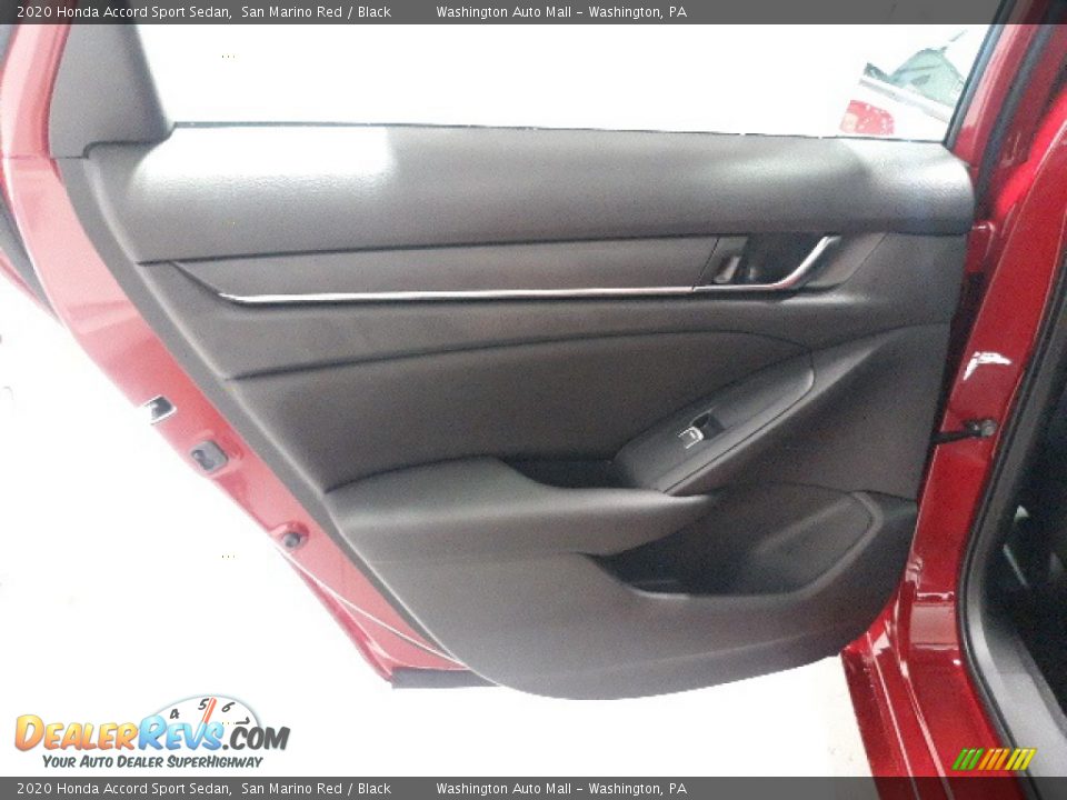 2020 Honda Accord Sport Sedan San Marino Red / Black Photo #26